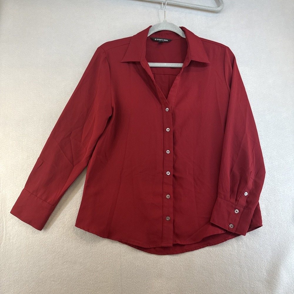 41 Hawthorn Button-up Blouse, Size‎ Small PETITE, Longsleeve, Casual, Workwear
